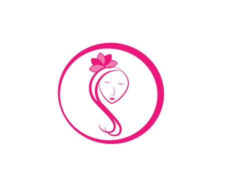 Beauty women style logo vectorのイラスト素材