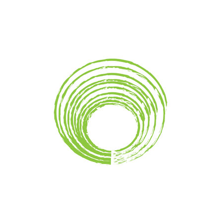 circle illustration icon logo vector designのイラスト素材