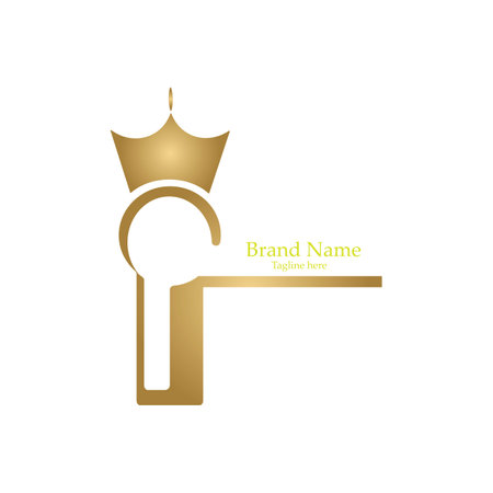 key hole illustration icon logo vectorのイラスト素材