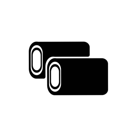 towel illustration logo vectorのイラスト素材