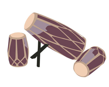 Salendro kulanter one of many gamelans in Indonesia vector illustrationのイラスト素材