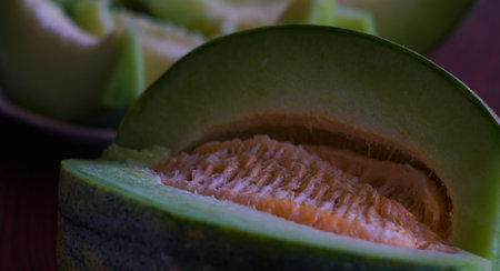 Round blue melons, Central Asian melons