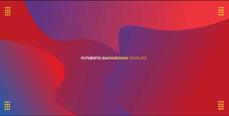 Gradient template background with color pattern, suitable for webinar, ads, or media social template. Vector illustration.のイラスト素材