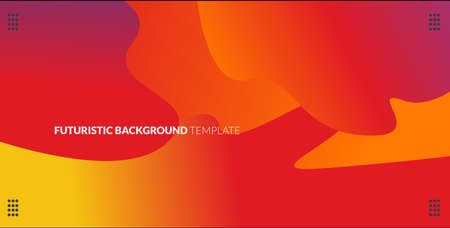 Gradient template background with color pattern, suitable for webinar, ads, or media social template. Vector illustration.のイラスト素材