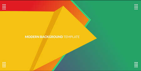 Gradient template background with color pattern, suitable for webinar, ads, or media social template. Vector illustration.のイラスト素材