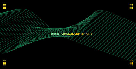 Gradient template background with color pattern, suitable for webinar, ads, or media social template. Vector illustration.のイラスト素材