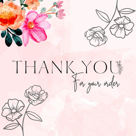 Hand drawn watercolor floral card with flowers and leaves. Vector illustration.のイラスト素材