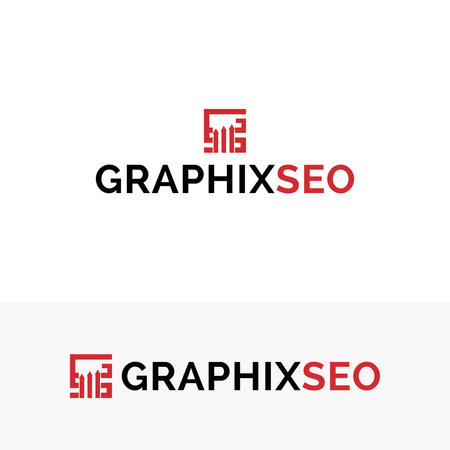 Graphic designer logo template. Graphic designer logotype for your business.のイラスト素材