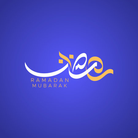 Ramadan Kareem Creative Design Vector Illustration. For Celebrate Momentのイラスト素材