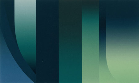 abstract background with stripes and lines in green and blue colorsの写真素材