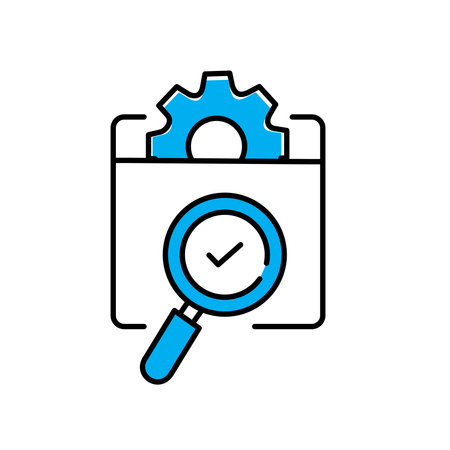 Ensuring Product Quality And Quality Assurance Vector Icon Designのイラスト素材