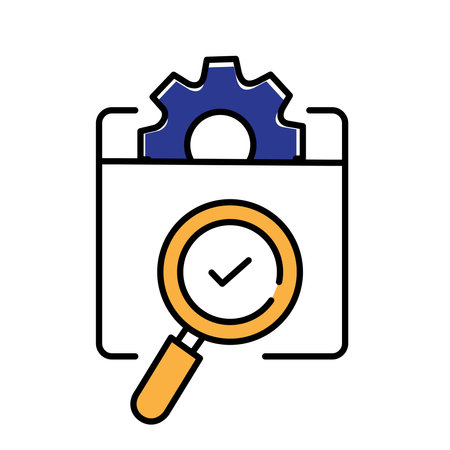 Ensuring Product Quality And Quality Assurance Vector Icon Designのイラスト素材