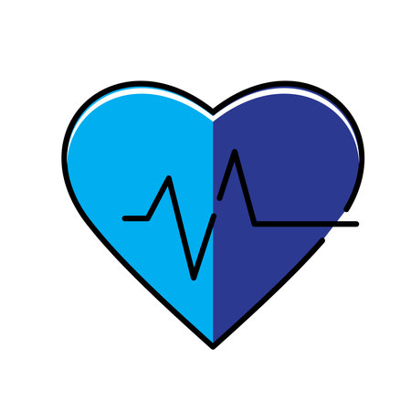 Health Monitoring And Healthcare Quality Vector Icon Designのイラスト素材
