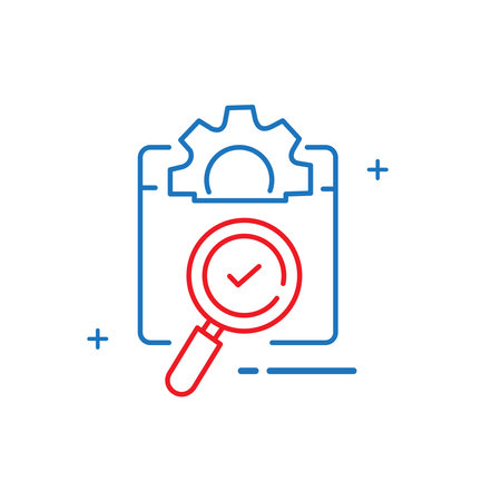 Ensuring Product Quality And Quality Assurance Vector Icon Designのイラスト素材