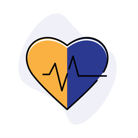 Health Monitoring And Healthcare Quality Vector Icon Designのイラスト素材