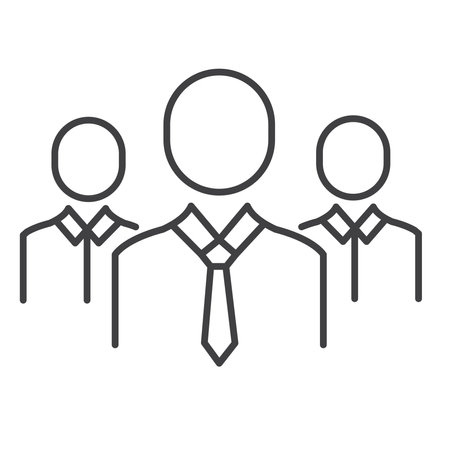 Team Workforce Vector Icon Designのイラスト素材