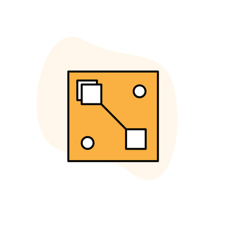 Training Machine Learning Models Vector Icon Designのイラスト素材