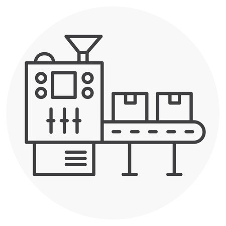 Production Vector Illustration Icon Designのイラスト素材