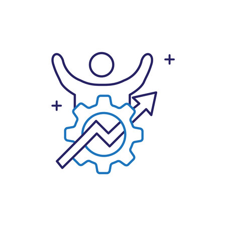 Enhancing Resilience Vector Icon Design Building adaptability and robustness to withstand and recover from challenges, ensuring continuity and sustainabilityのイラスト素材