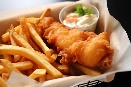 Fish and chipsの素材