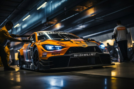 Ready for Action: Pro Pit Crew. Generative AIの素材