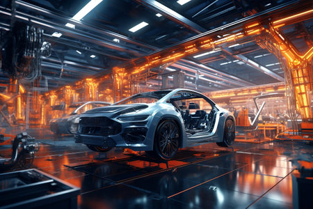 Car Manufacturing and Industryの素材