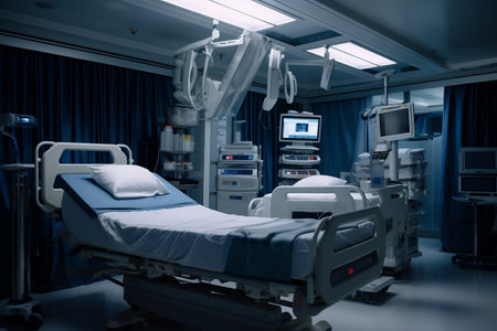 Photograph of Hospital Bedsの素材