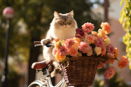 Ride of a Cat on a Bicycleの素材