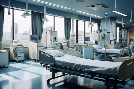 Capturing Hospital Bedsの素材