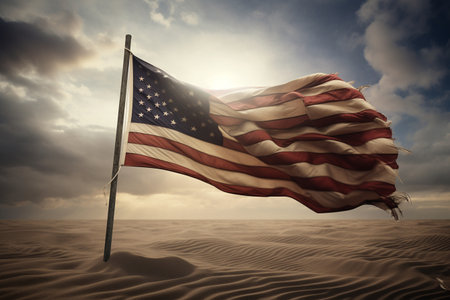 Patriotism and the Symbolism of the American Flagの素材