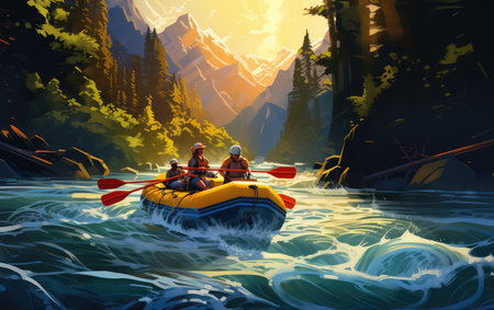 Rippling Waters: Rafting Adventureの素材