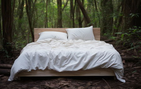 Organic Linen Bedding Comfort.の素材