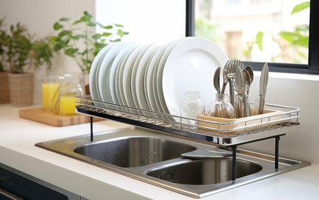 Stainless Steel Drawer Organizers.の素材
