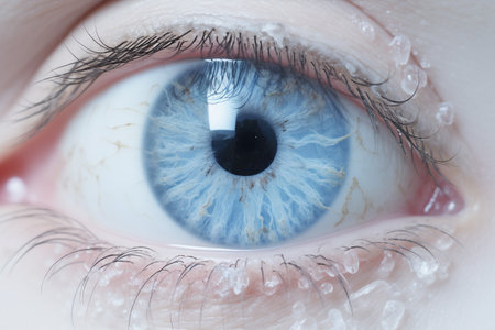 A Close Gaze into the Human Eyeの素材