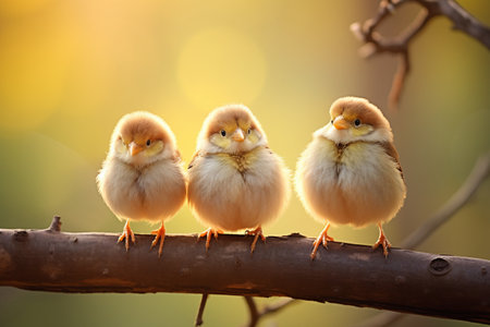 Three Sweet Little Birdsの素材