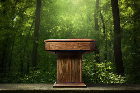Walnut Podium Highlightの素材
