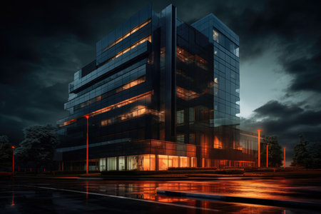 Contemporary Business Center.の素材