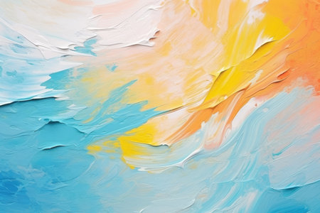 Expressive Oil Painting Background.の素材