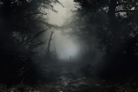 Mystical Allure Spooky Fog.の素材