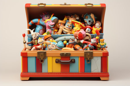 The Art of High Detail Toy Box.の素材