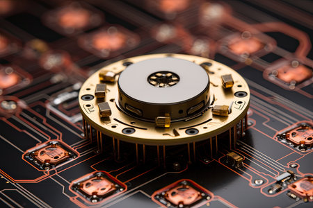 Microelectromechanical System Up Close.の素材