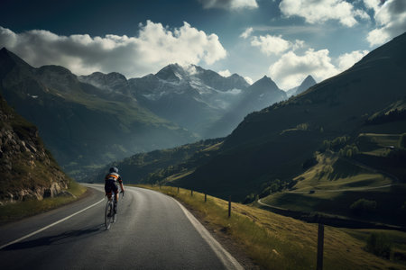 Mountainous Pedal Journey.の素材