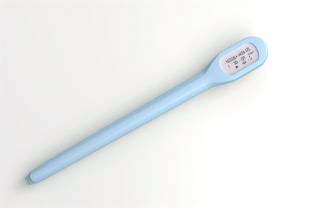 Infant Health Authentic Image of Isolated Baby Thermometer Isolated On White Backgroundの素材