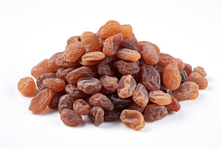 Sweetness Raisin Isolated On White Backgroundの素材