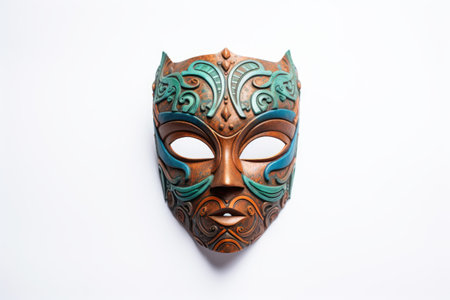 A Mask Isolated On White Backgroundの素材
