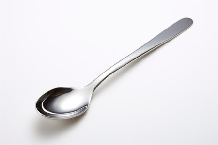Isolated Spoon Isolated On White Backgroundの素材