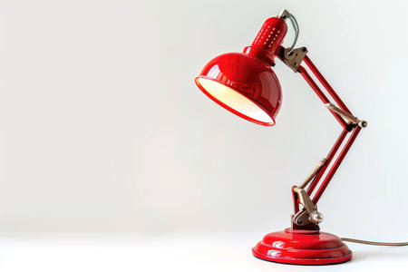 The Red Desk Lamp.の素材