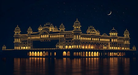 Glowing planet earth hologram over dark background. 3D renderingの素材