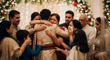 Traditional indian wedding.の素材