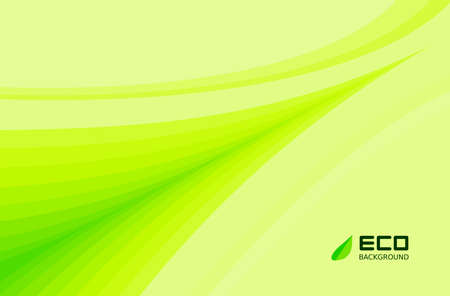 Green eco friendly backgrounds with leaf patterns for business posts and presentations, natural backgrounds, green abstract backgroundsのイラスト素材